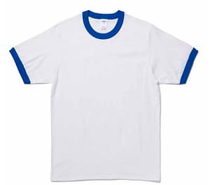 76600 - Premium Cotton 5.3 oz Short Sleeve Ringer T-Shirt